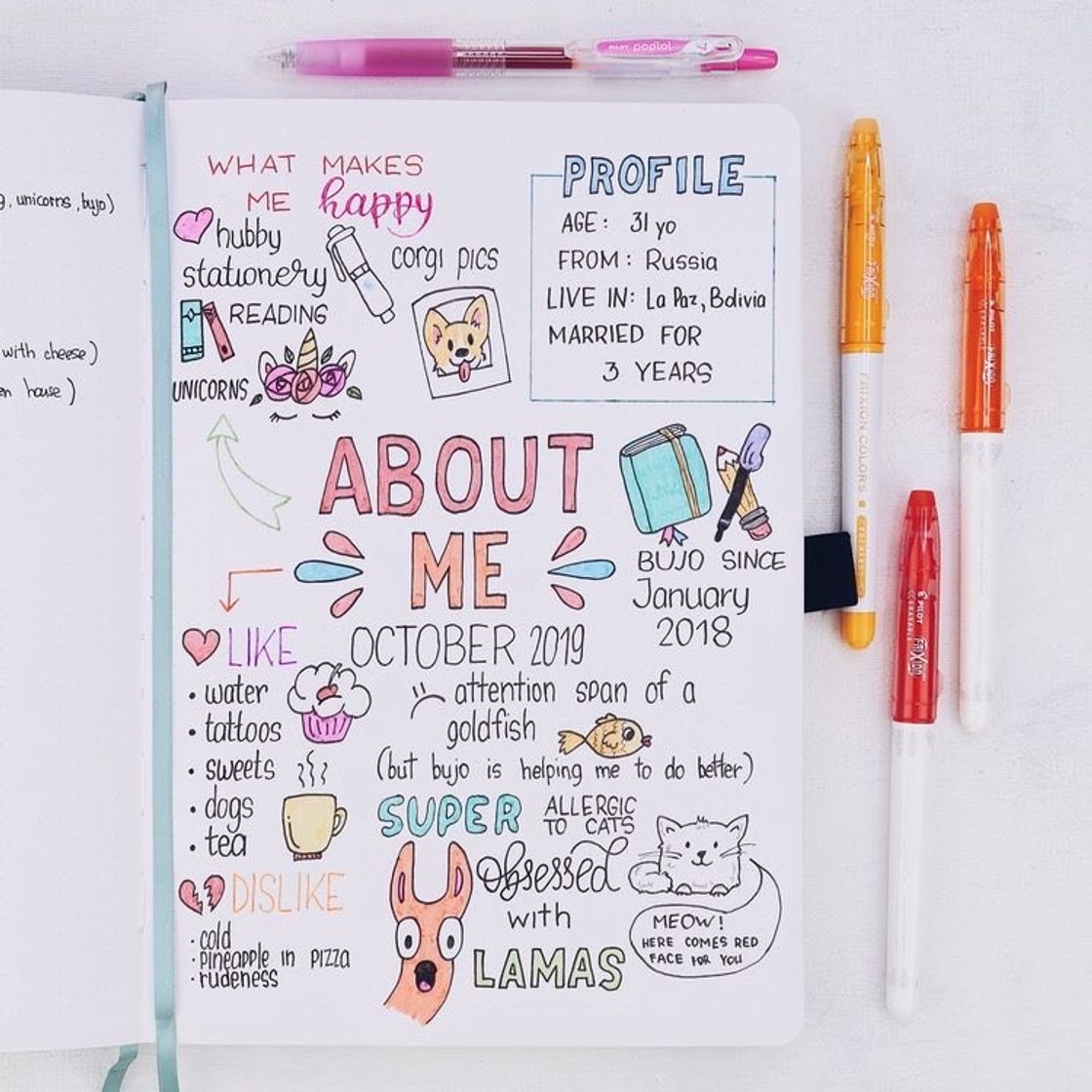 Fashion Bullet journal ideas