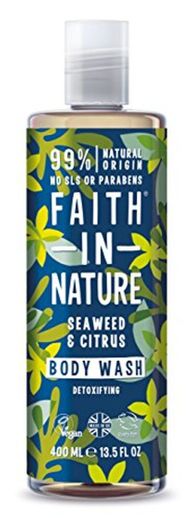 Faith in Nature Gel de Baño Natural de Algas Marinas y Cítricos
