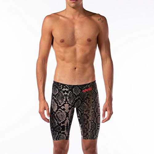 Place ARENA Hombre Powerskin Carbono Aire ² Jammers Carreras Bañador - Negro Python