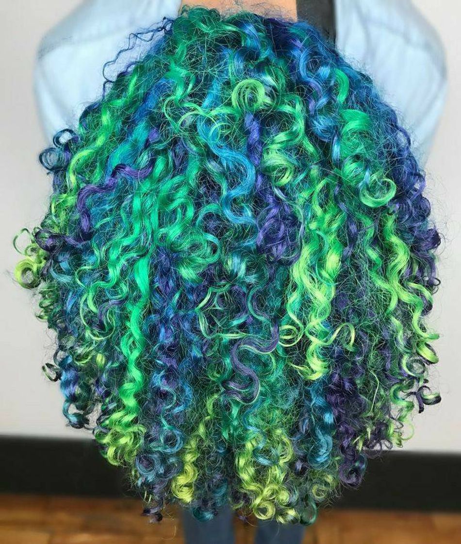 Moda Curly hair 