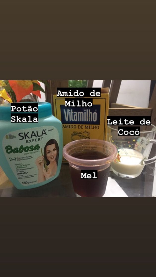 Social Receitinha capilar