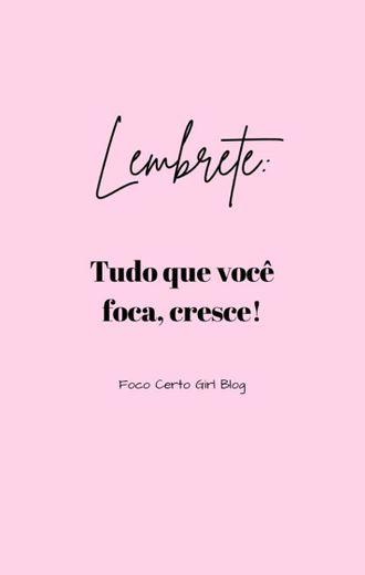 Lembrete 📝 