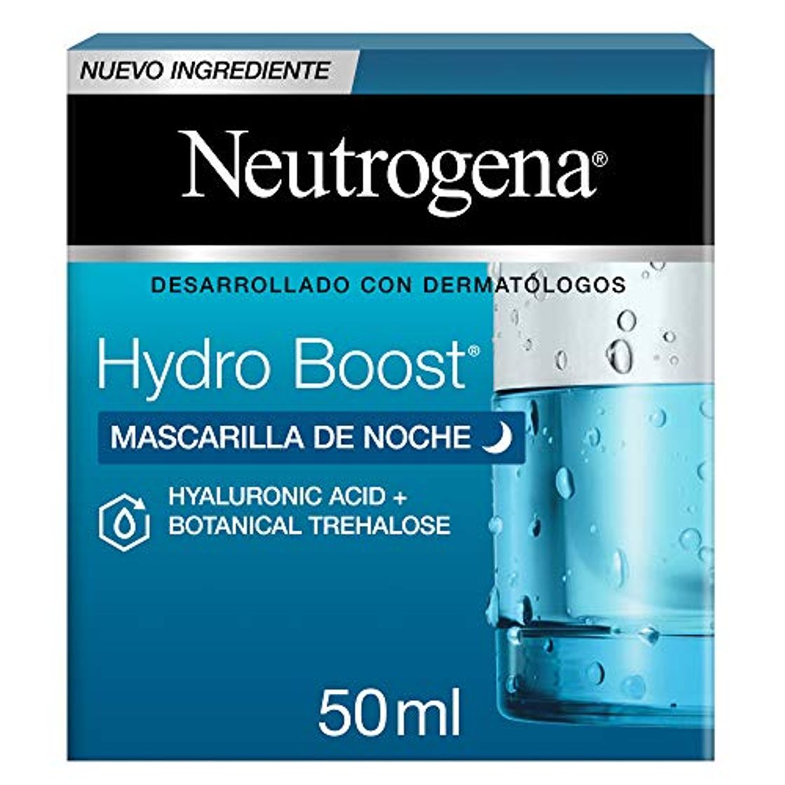 Social Neutrogena Hydro Boost Mascarilla de Noche Hidratante