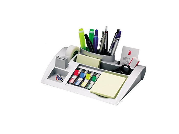 3M Post-it C50 - Organizador de escritorio - Incluye 1 bloc de