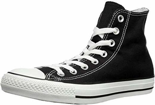 Converse Chuck Taylor All Star Hi, Zapatillas Altas Unisex adulto, Negro