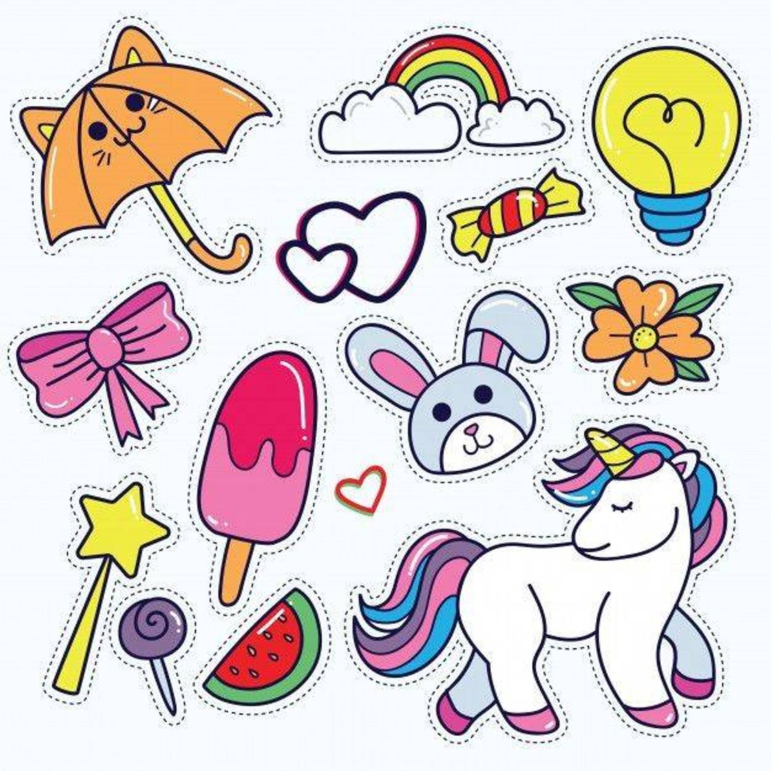 Fashion KAWAII STICKER