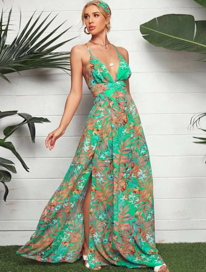 Multicolorido Criss Cross tropical