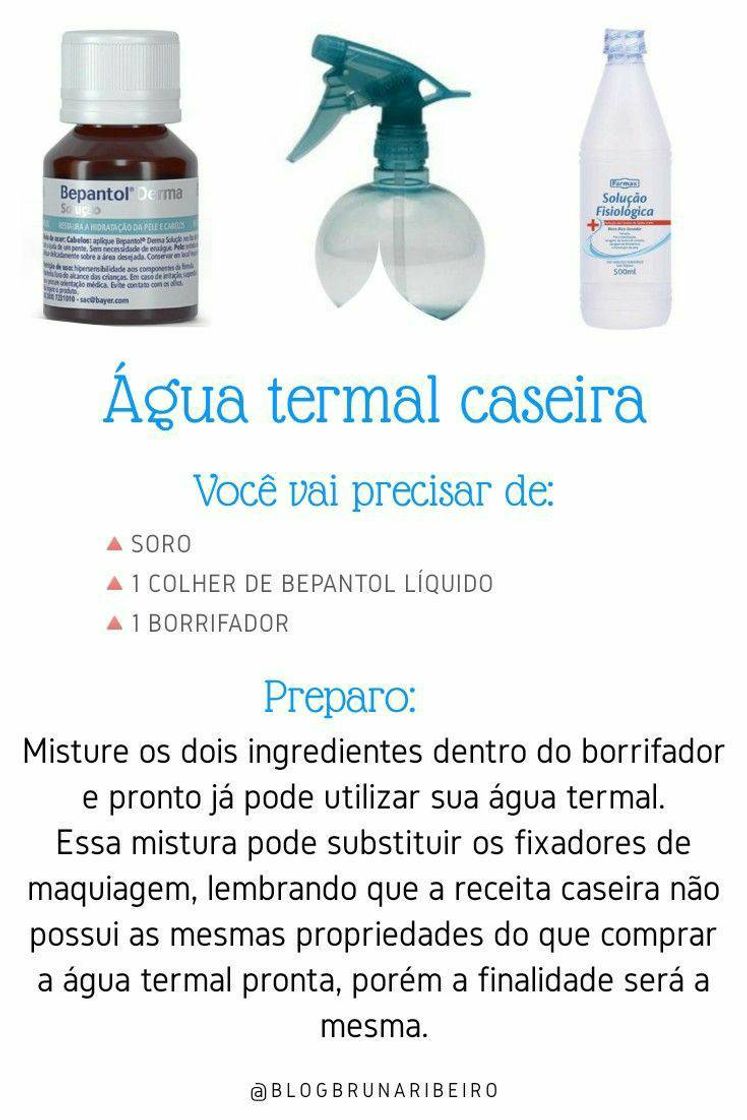 Social Água termal caseira 