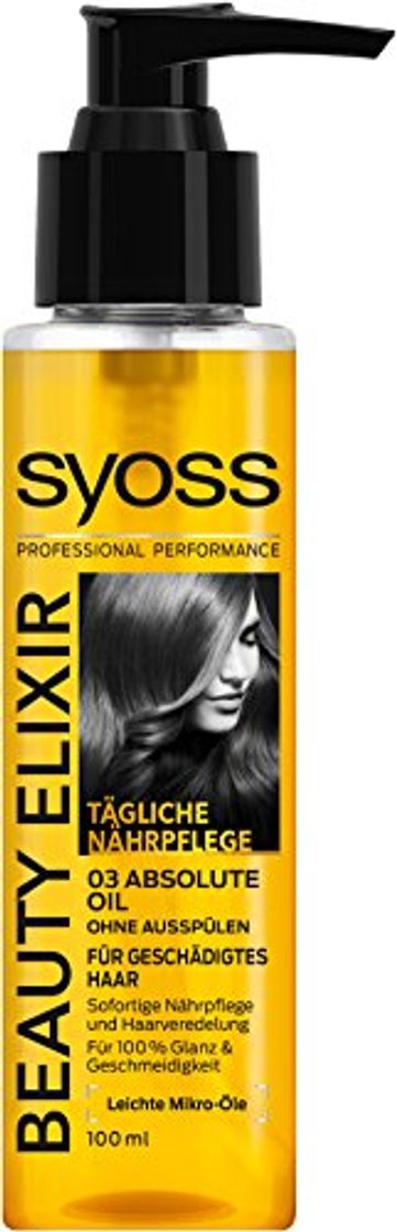 Social syoss Beauty Elixir Absolute Oil, 3 Pack