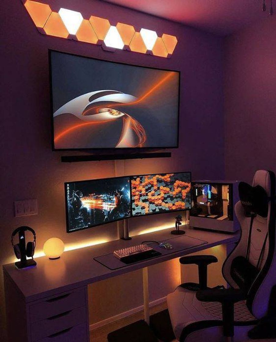 Videojuegos setup gamer 