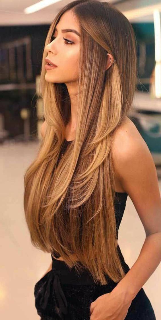 Social Cabelo com luzes