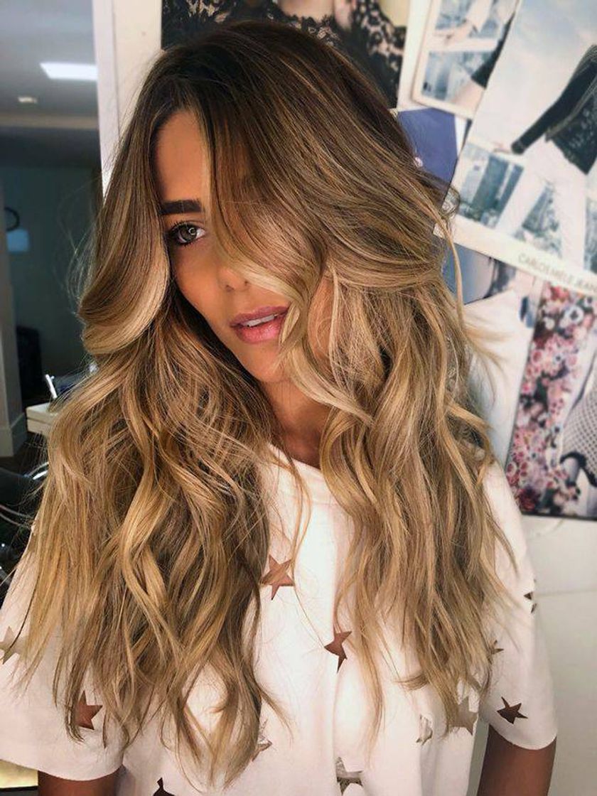 Social Cabelo com luzes