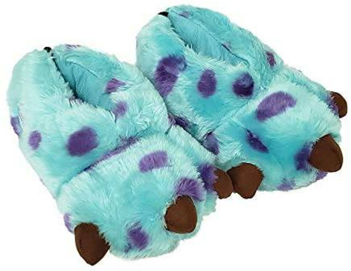 Fashion pantufa 3d garra sulley