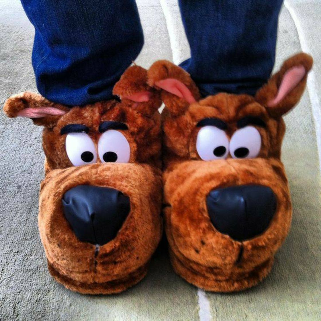 Fashion pantufa do scooby doo