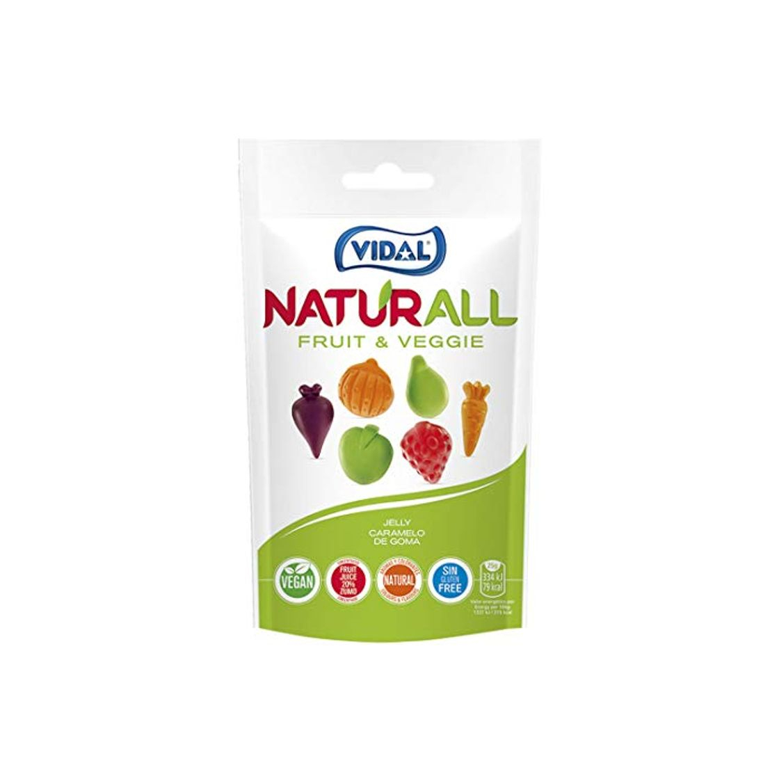 Product Vidal Golosinas Naturall Fruit & Veggie