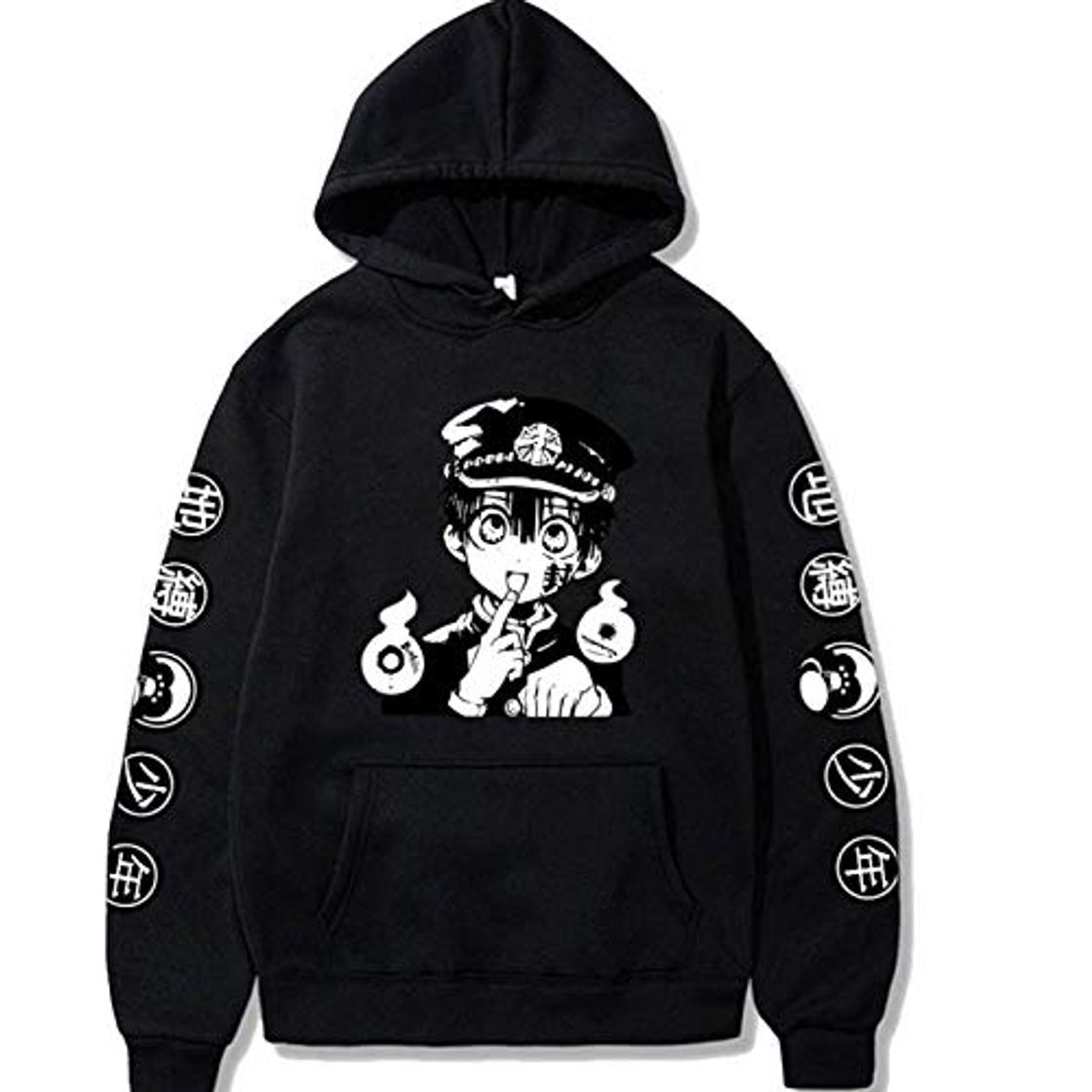 Fashion Famesale Hanako Kun Sudadera con Capucha Anime Disfraz Cosplay Unisex Sudaderas con Toilet Bound Pullover