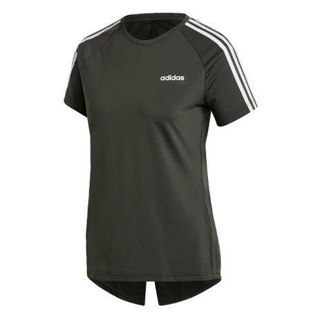 Moda Camiseta Adidas Designed 2 Move 3S Feminina

