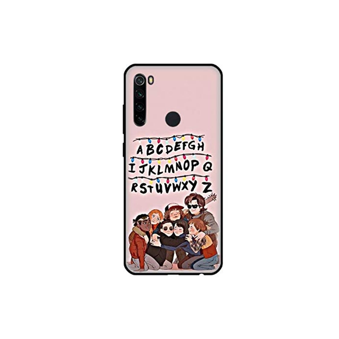 Productos LNLYY Stranger Things Redmi Note 8 Funda Carcasa Suave Silicona Case Cover Stranger Things Carcasa para Xiaomi Redmi Note 8