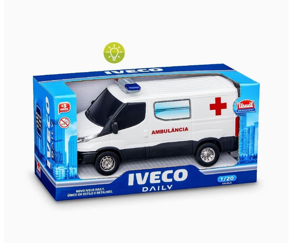 Moda Van Iveco Daily Ambulância - Cores Sortidas