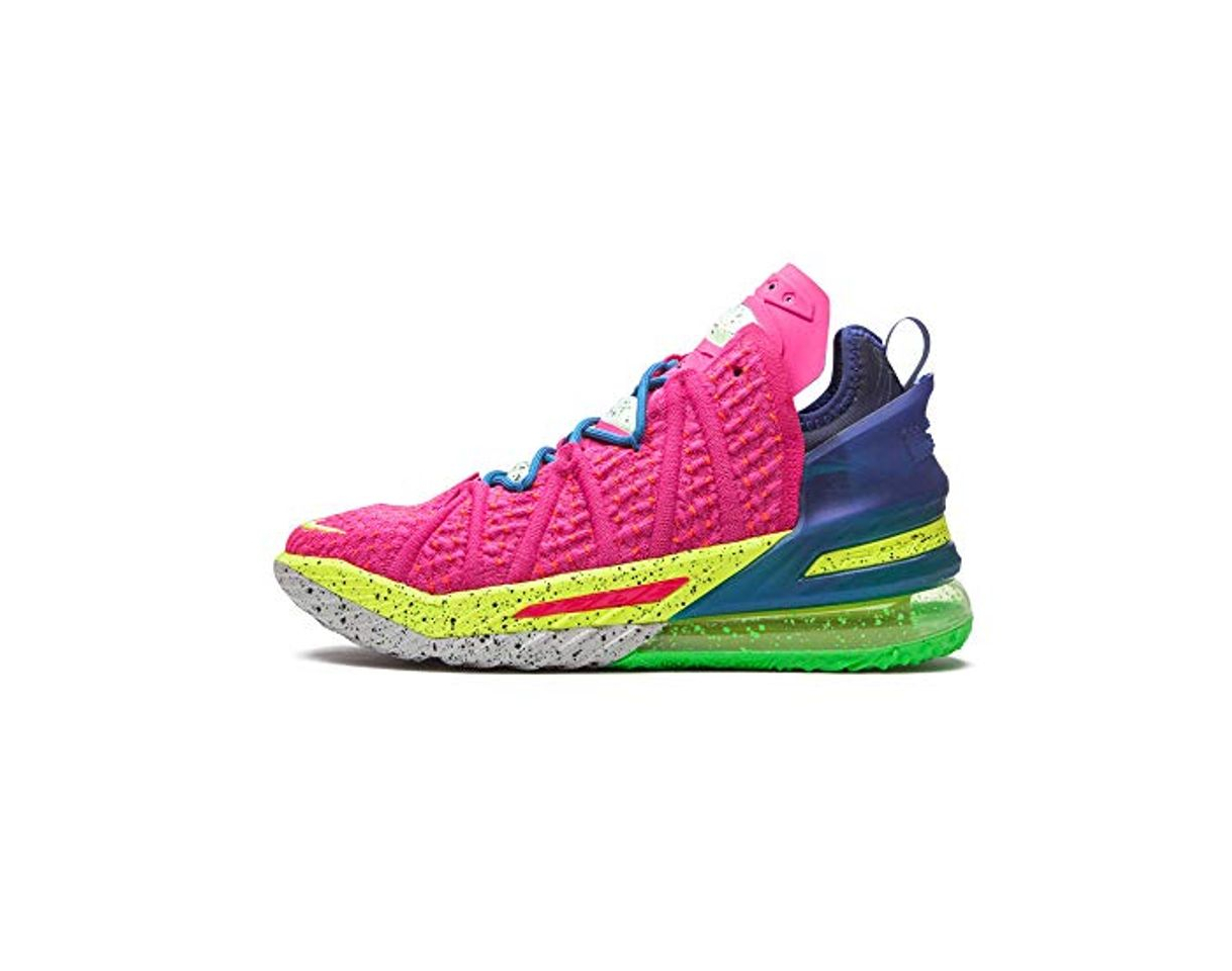 Fashion Nike Zapatos Hombre Lebron 18 Los Angeles by Night DB8148-600,