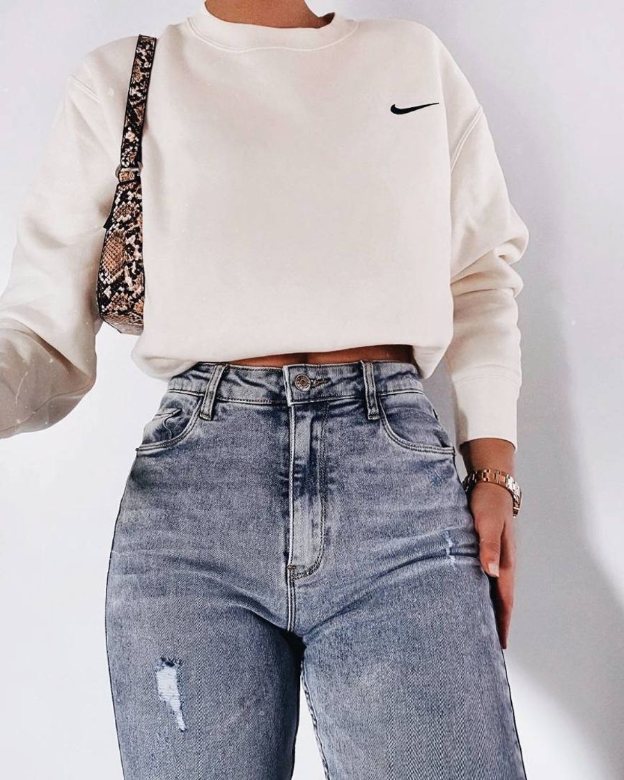 Fashion Jeans and Sweatshirt 