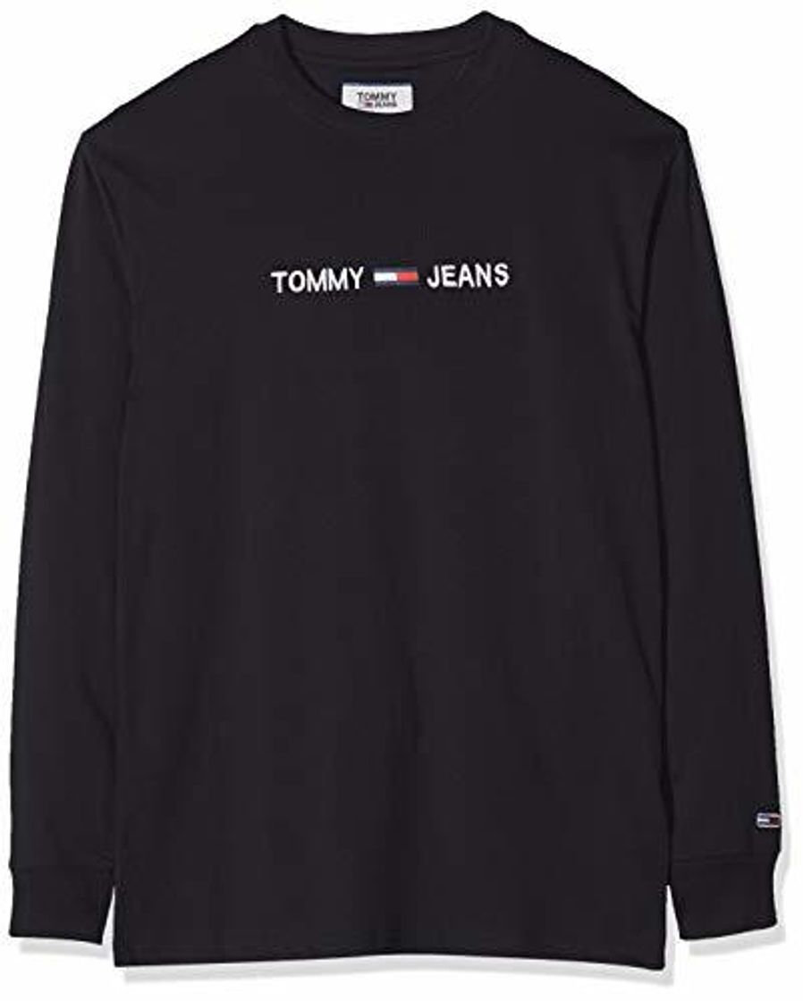 Fashion Tommy Jeans TJM Longsleeve Small Logo tee Camisa Deportiva,