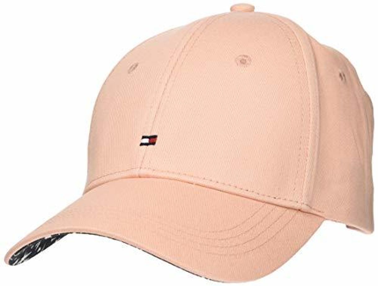 Moda Tommy Hilfiger BB Print Cap Gorra de béisbol, Rosa