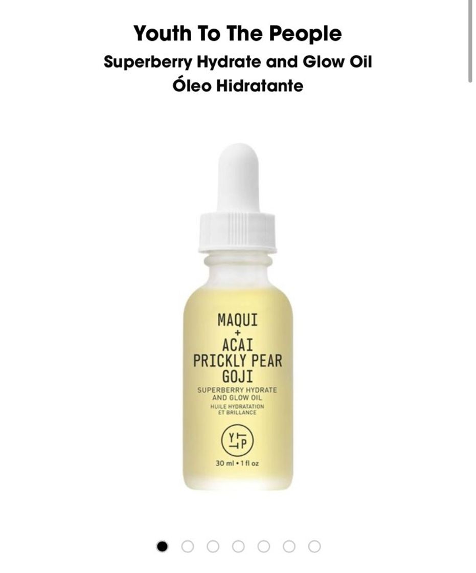 Social Night skincare oil