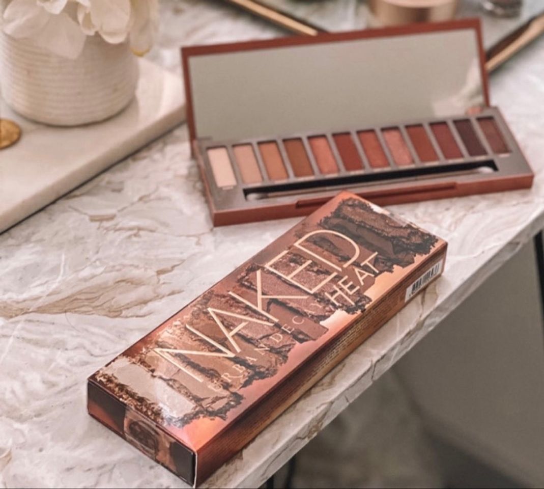 Moda Paleta de sombras Naked Heat