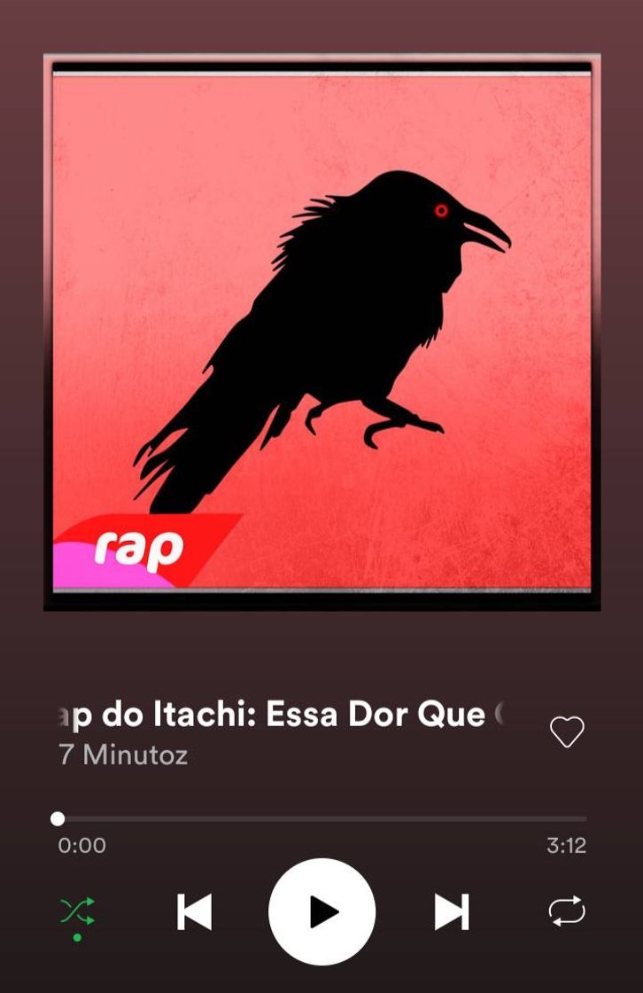 Rap do Itachi: Essa Dor Que Causei