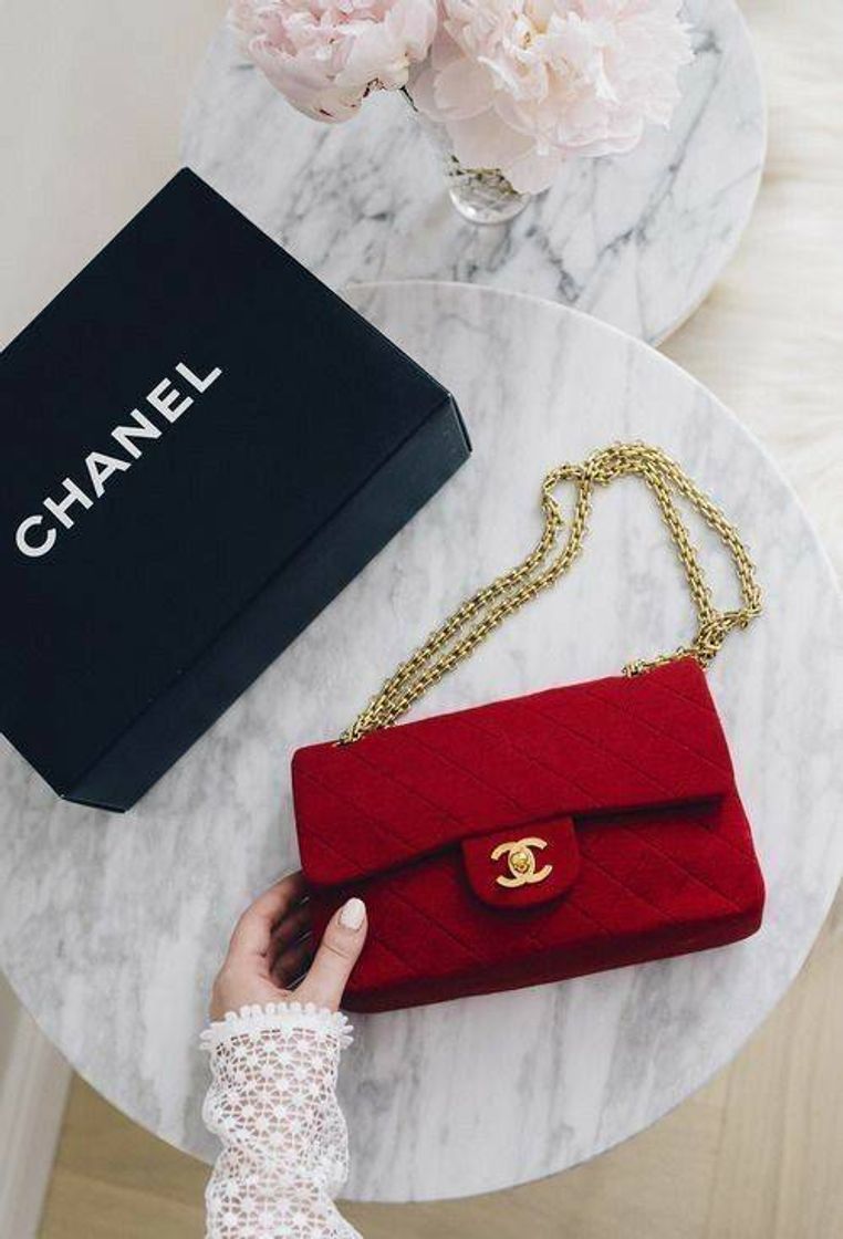 Moda Bolsa vermelha CHANEL