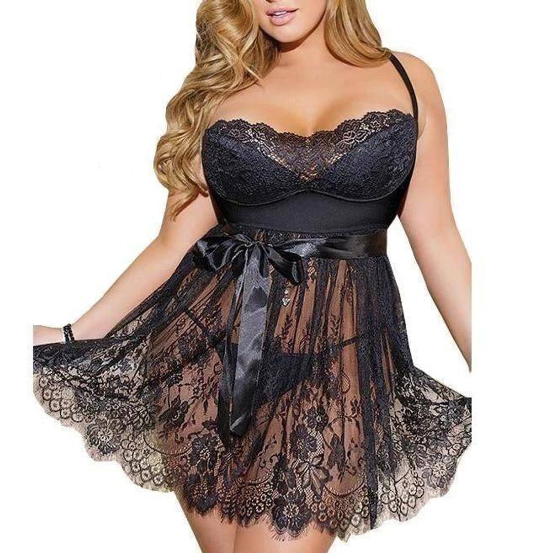 Fashion Babydoll Plus Size