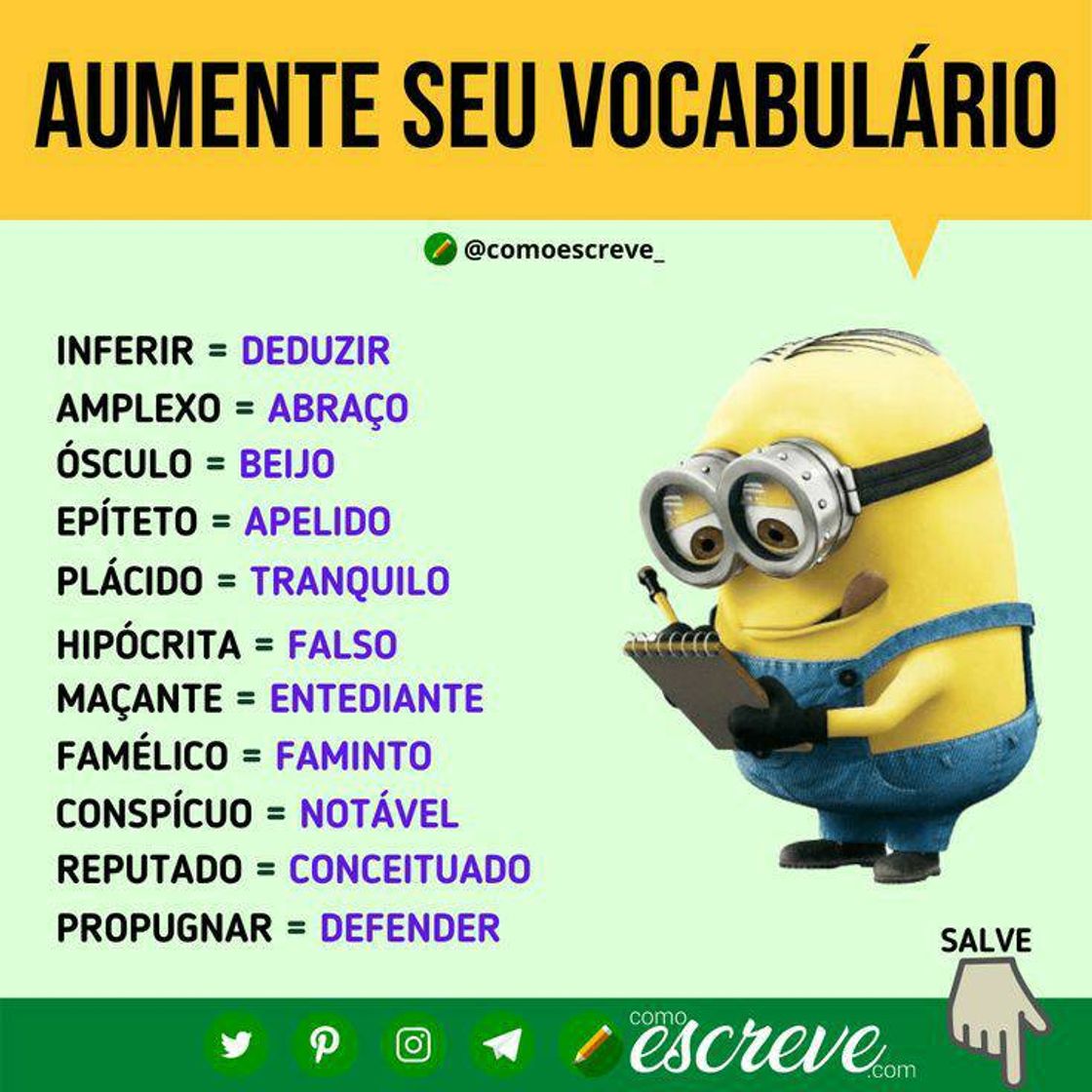 Fashion Aumente seu vocabulário