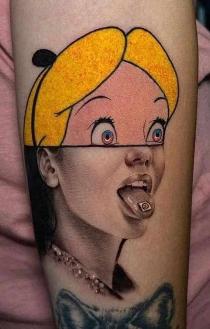 Moda Tatuagem Alice 