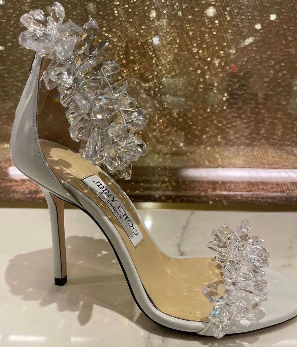 Moda Jimmy Choo crystal heels 