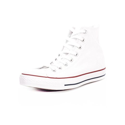 Converse Chuck Taylor All Star Hi Top, Zapatillas Unisex Adulto, Blanco