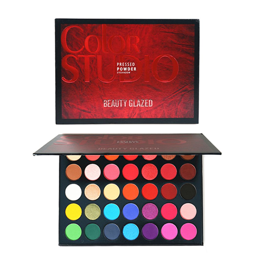 Fashion Paleta de sombras COLOR STUDIO Beauty Glazed