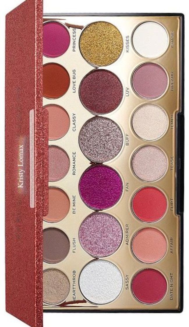 Fashion Paleta de sombras Make Up Revolution "Ruby"