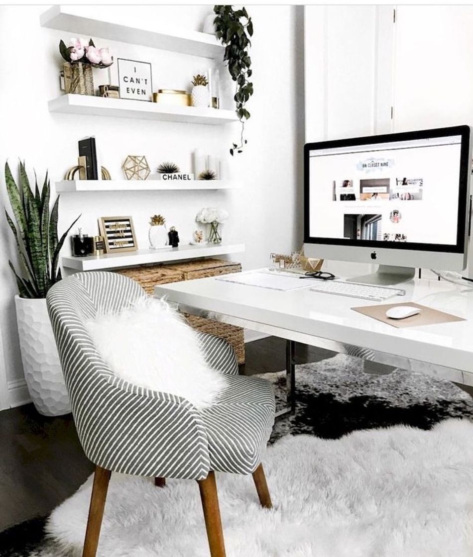 Fashion White desk design