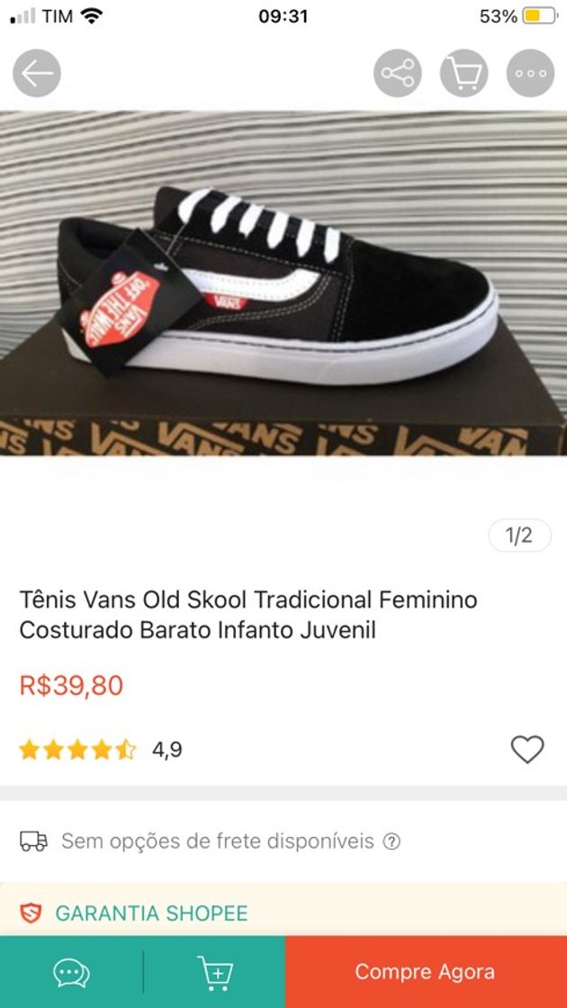 Fashion Tênis Vans