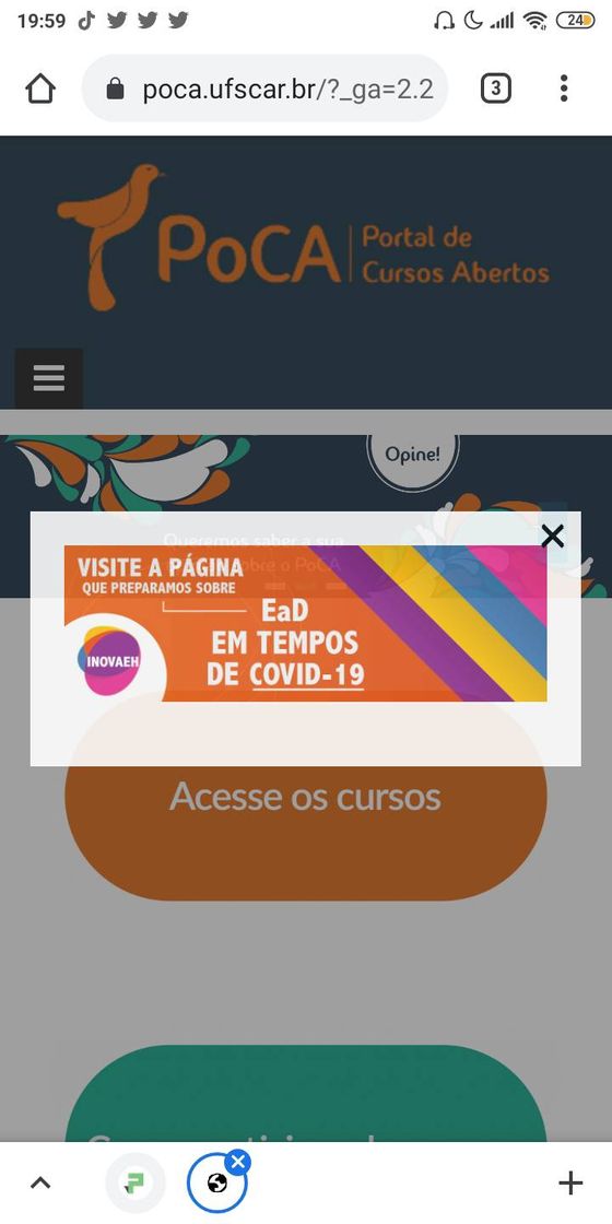 Fashion PoCA: Portal de Cursos Abertos