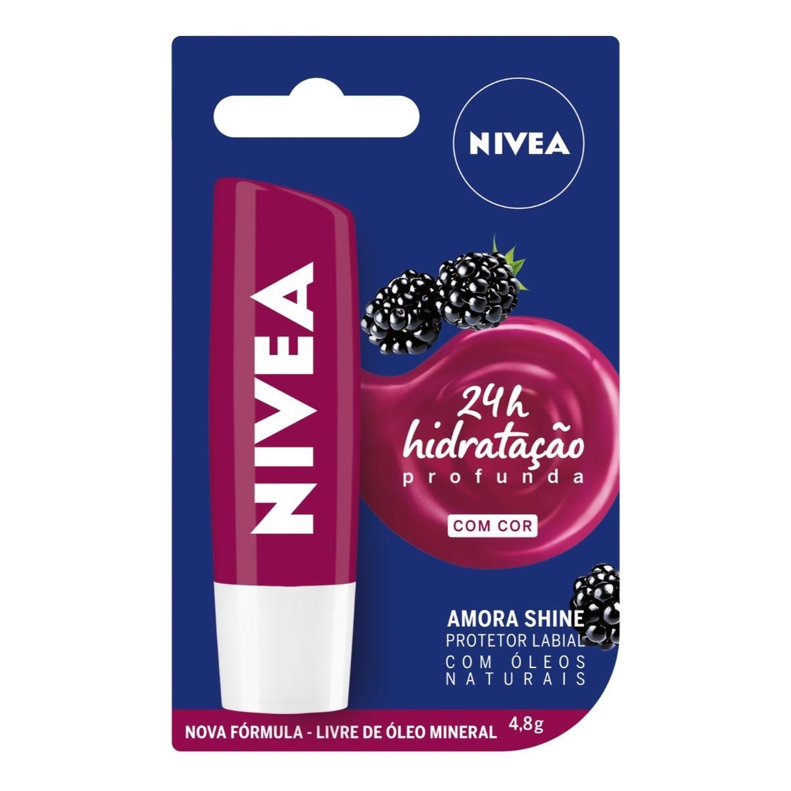 Fashion Protetor Labial Nivea Shine - Época Cosméticos