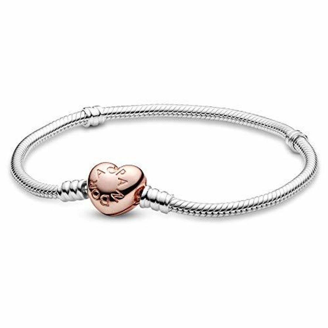 Social PANDORA Pulsera Charm Mujer Plata