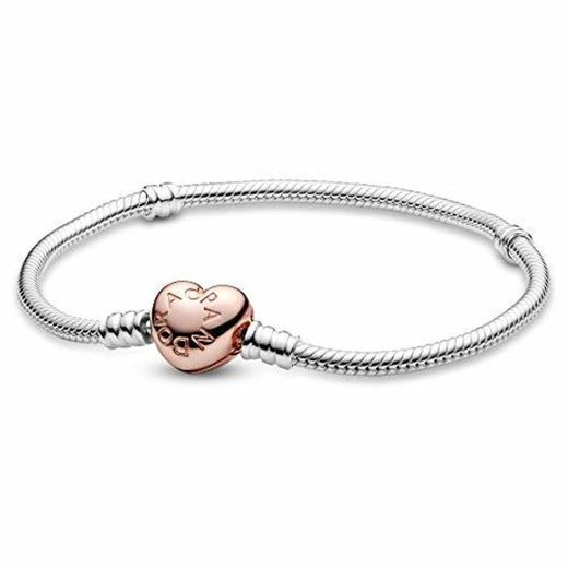 PANDORA Pulsera Charm Mujer Plata