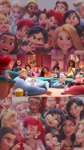 Wallpaper princesas da Disney 💁🏻‍♀️