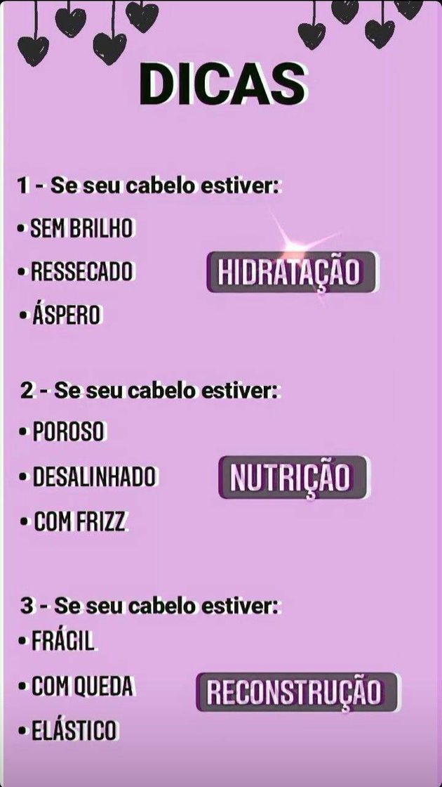 Fashion Dicas de cabelo