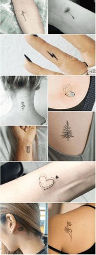 Tatuagens delicadas