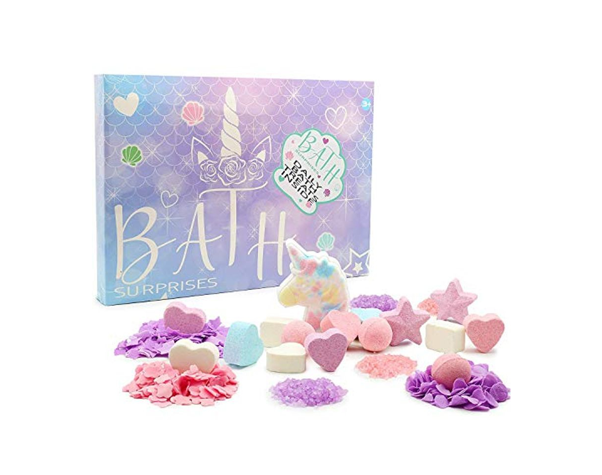 Product KreativeKraft Set De Bombas De Baño De Unicornio para Niñas