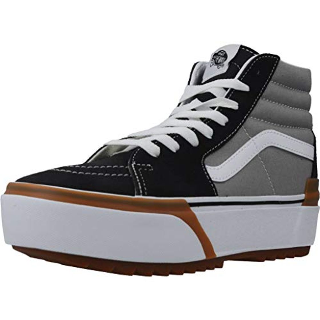 Fashion VANS SK8-HI Stacked Zapatillas Moda Mujeres Gris