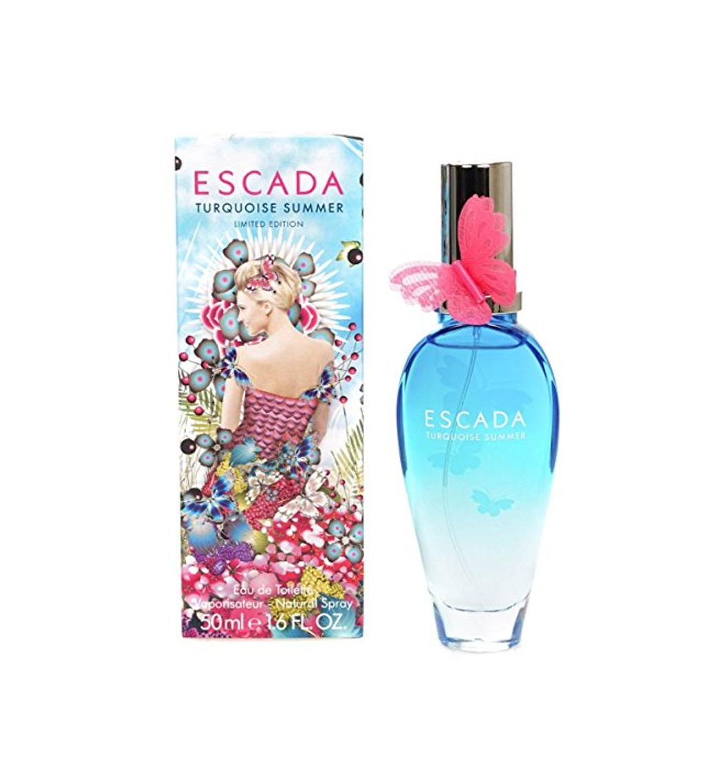 Belleza Escada edición limitada turquesa verano Eau de Toilette con vaporizador 50 ml